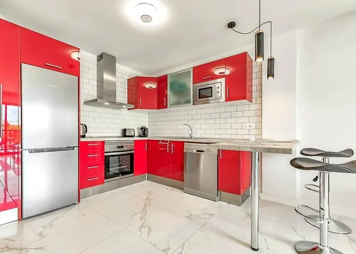 Modern In Parque Royal I, Playa Fanabe Appartement *